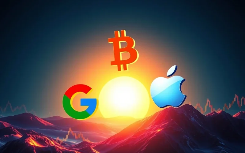 Bitcoin's Historic Leap: Surpassing Google, Eyes Set on $175K