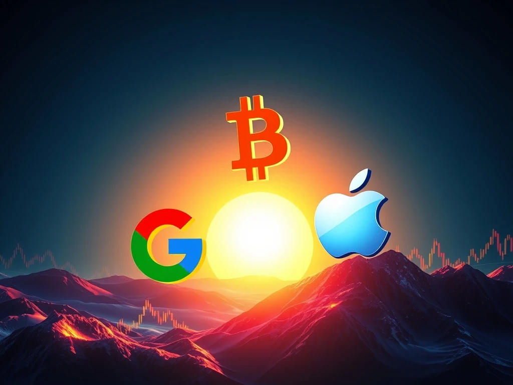 Bitcoin's Historic Leap: Surpassing Google, Eyes Set on $175K