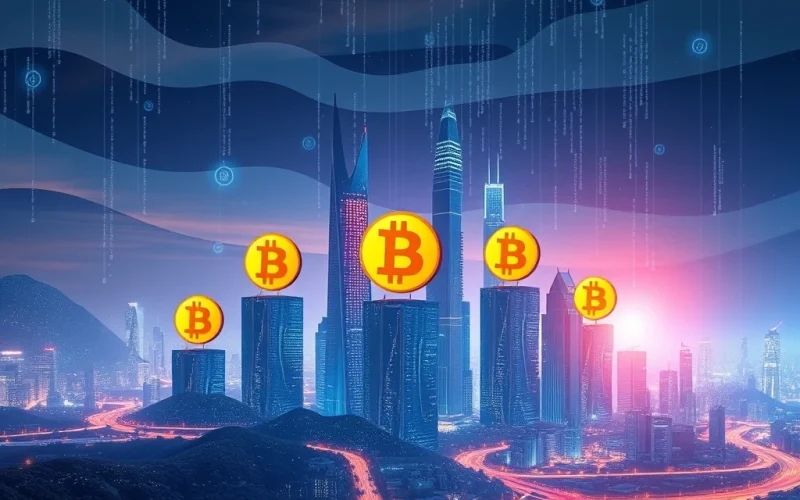 Bitcoin news showing institutional growth with rising cryptocurrency value