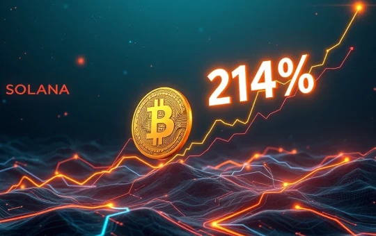 A visual representation of Bitcoin Hyper's rapid crypto presale growth and its innovative approach to Bitcoin scalability.