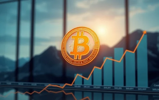 Chart illustrating the significant surge in Bitcoin institutional adoption, with corporate holdings reaching new highs.