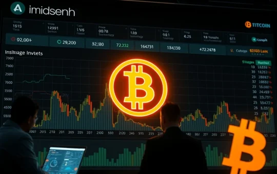 Institutional investors analyzing Bitcoin as a strategic reserve asset
