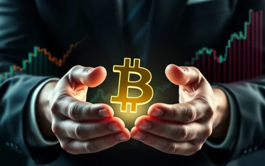 Chart showing a significant increase in Bitcoin institutional holdings, reflecting a shift in crypto market dynamics.