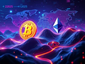 Bitcoin investment guide: A visual representation of cryptocurrency adoption and secure digital asset management in 2025.