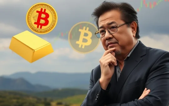 Robert Kiyosaki advocates for Bitcoin and gold as safe-haven assets against market volatility, criticizing ETFs.