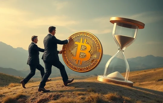 A visual representation of how institutional Bitcoin adoption is now the primary force shaping Bitcoin's market dynamics, overshadowing past halving cycle influences.
