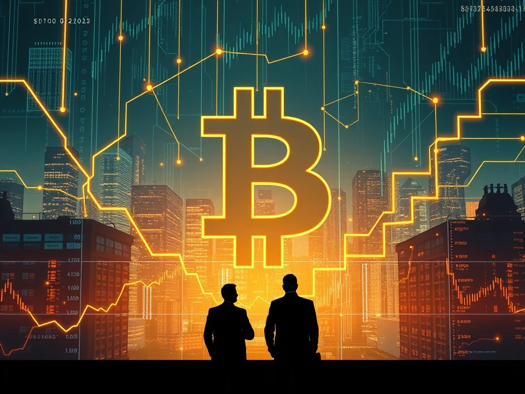A visual representation of institutional capital profoundly reshaping the Bitcoin market, moving beyond traditional cycles.