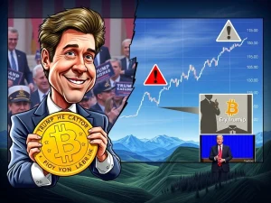 Urgent Crypto Update: Eric Trump Predicts $1M Bitcoin Amidst Political Memecoin Clashes
