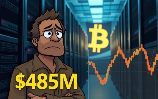 Urgent Warning: Bitcoin Miners Cash Out $485M, Sparking BTC Price Concerns