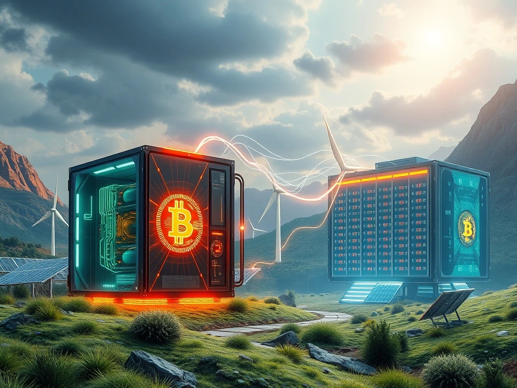 Bitcoin Mining Energy: Unveiling the Crucial Battle with AI Data Centers