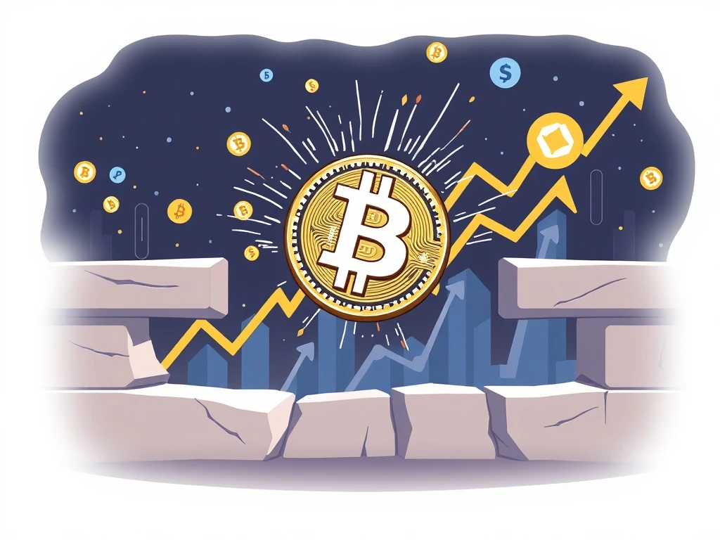 Bitcoin breaking resistance with altcoins surging in a bullish crypto market