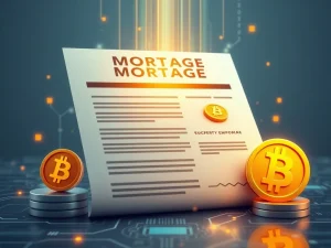 Bitcoin and cryptocurrency integrated into modern mortgage documents