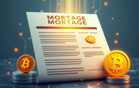 Bitcoin and cryptocurrency integrated into modern mortgage documents
