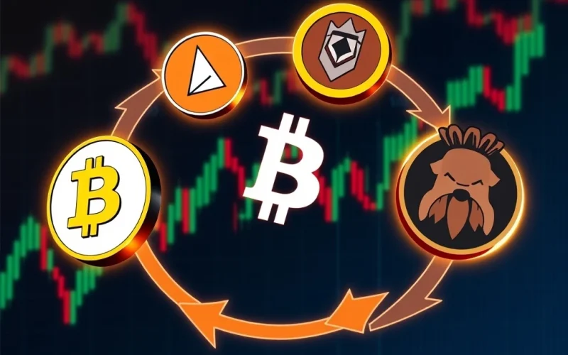 Bitcoin news today highlights Cardano, Dogwifhat, and Fartcoin leading altcoin rotation.
