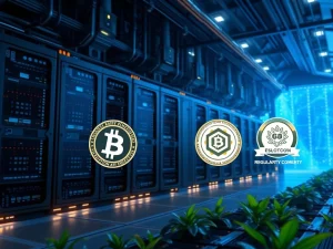 APT Miner's compliant Bitcoin and stablecoin mining facility under the GENIUS Act.