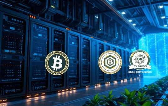 APT Miner's compliant Bitcoin and stablecoin mining facility under the GENIUS Act.