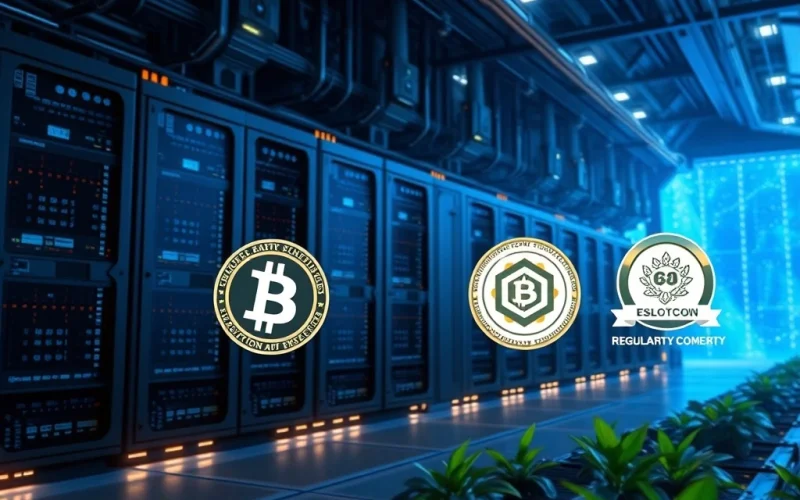 APT Miner's compliant Bitcoin and stablecoin mining facility under the GENIUS Act.