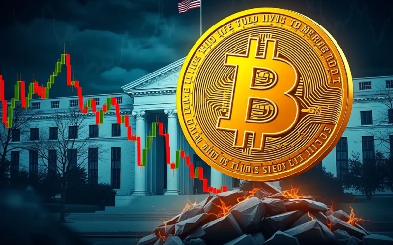 Bitcoin price under pressure ahead of Fed decision with negative Coinbase Premium Index