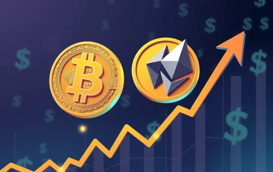 Bitcoin and altcoins driving a massive crypto market surge with stablecoins as the backbone.