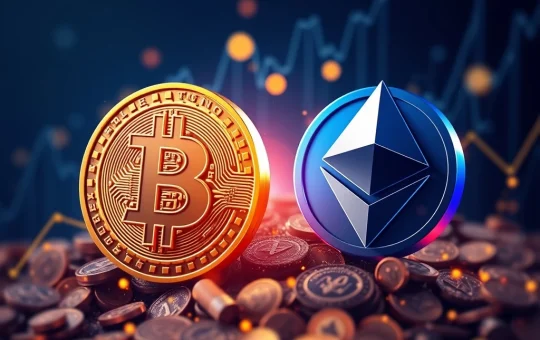 Bitcoin and Ethereum market dominance shift with altcoins surging