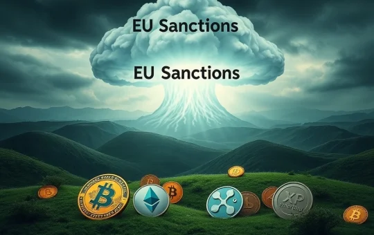 Bitcoin News: EU sanctions cast a shadow over the crypto market, causing altcoin slumps and increased volatility.