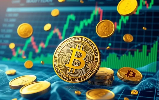 Bitcoin news today showing market reactions to Fed policy and GDP data