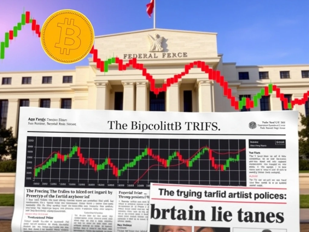 Bitcoin price volatility amid Fed rate cut discussions and Trump tariffs