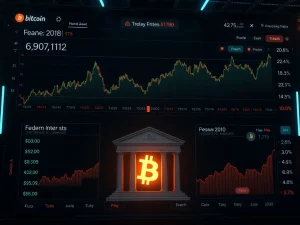 Bitcoin price trends amid Federal Reserve rate decisions