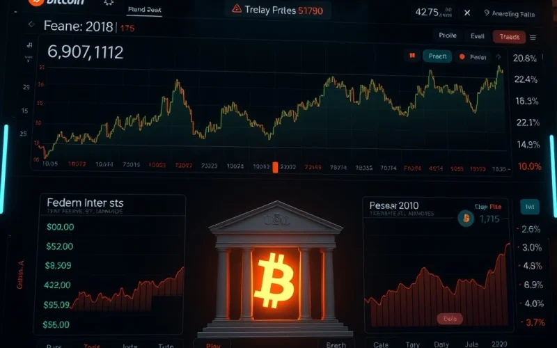 Bitcoin price trends amid Federal Reserve rate decisions