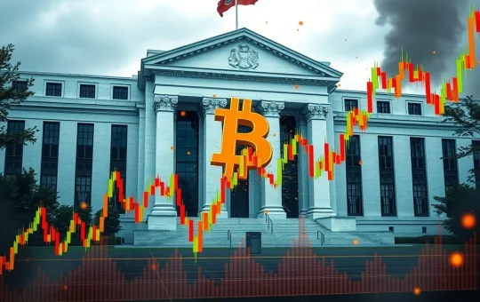 Bitcoin price drops sharply as Fed holds rates amid inflation concerns