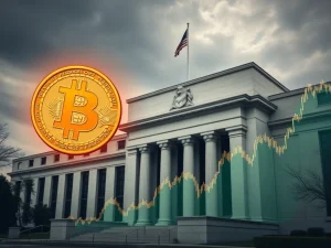 Bitcoin price drop amid Federal Reserve rate decision uncertainty
