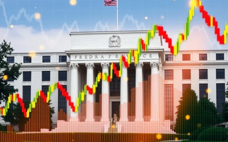 Bitcoin price chart with FOMC decision impact analysis