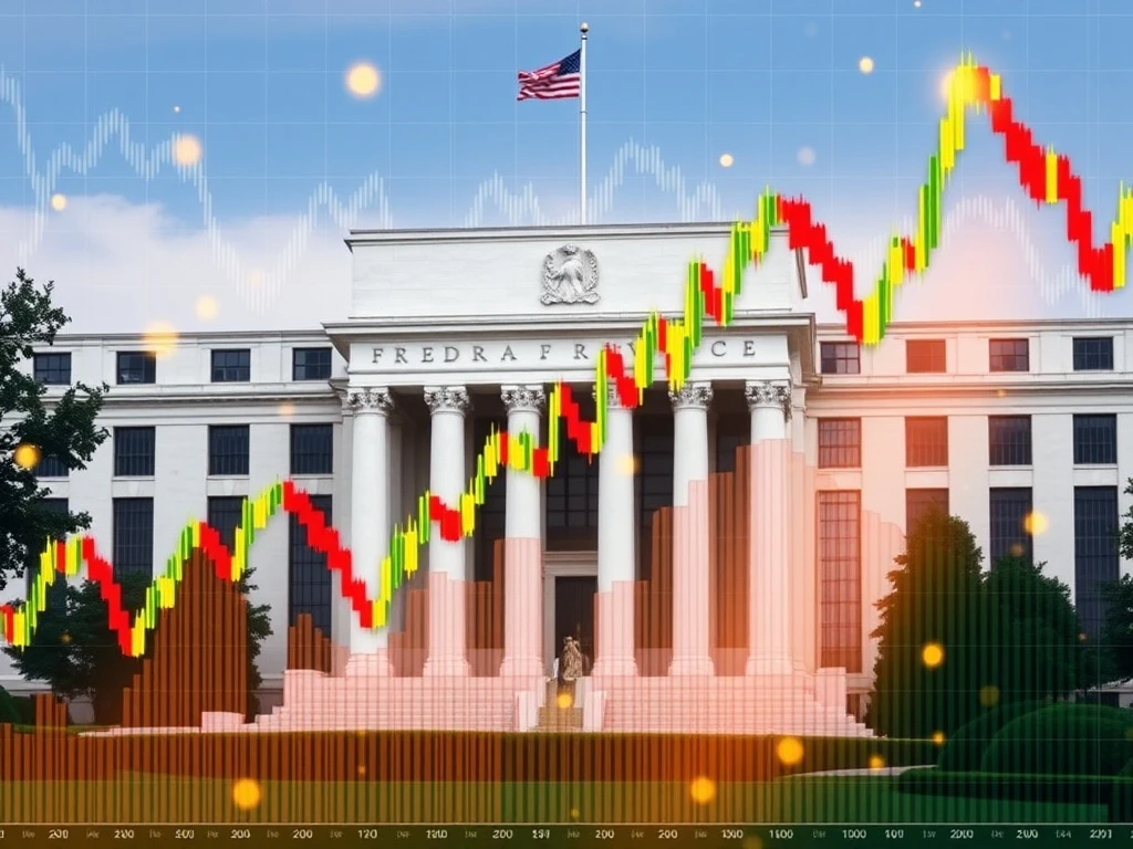 Bitcoin price chart with FOMC decision impact analysis