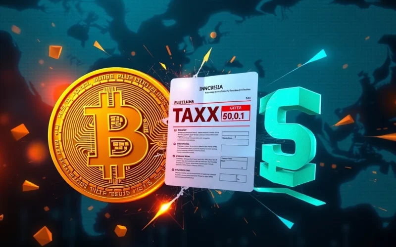 Bitcoin news on Indonesia's crypto tax increase impacting global traders