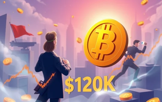 Bitcoin price volatility near $120K as long-term holders and institutions react