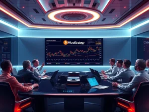 MicroStrategy CEO Michael Saylor discussing Bitcoin adoption during Q2 earnings call