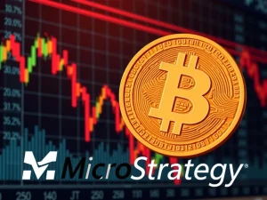 Bitcoin news highlights MicroStrategy stock decline amid Bitcoin volatility