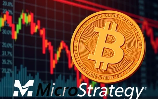 Bitcoin news highlights MicroStrategy stock decline amid Bitcoin volatility