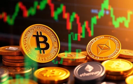 Bitcoin and Ethereum market trends on OKX exchange with altcoins gaining traction
