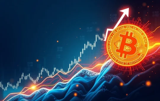 Bitcoin price chart surging towards $118.8K resistance amid U.S. inflation data
