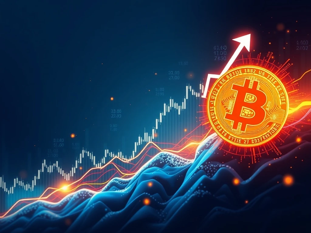 Bitcoin price chart surging towards $118.8K resistance amid U.S. inflation data