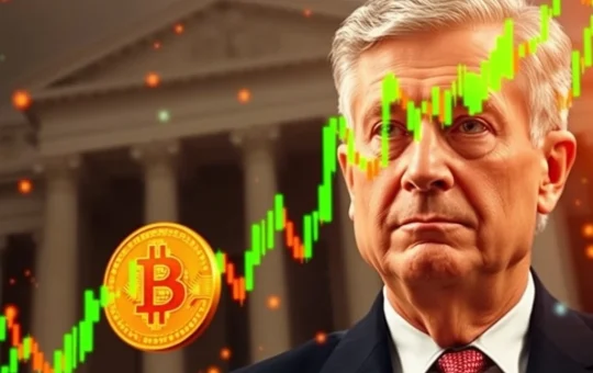 Bitcoin price reacts to Jerome Powell's no rate cuts announcement amid inflation