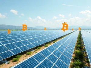 PowerBank’s Geddes Solar Project with Bitcoin treasury strategy for renewable energy and digital assets.