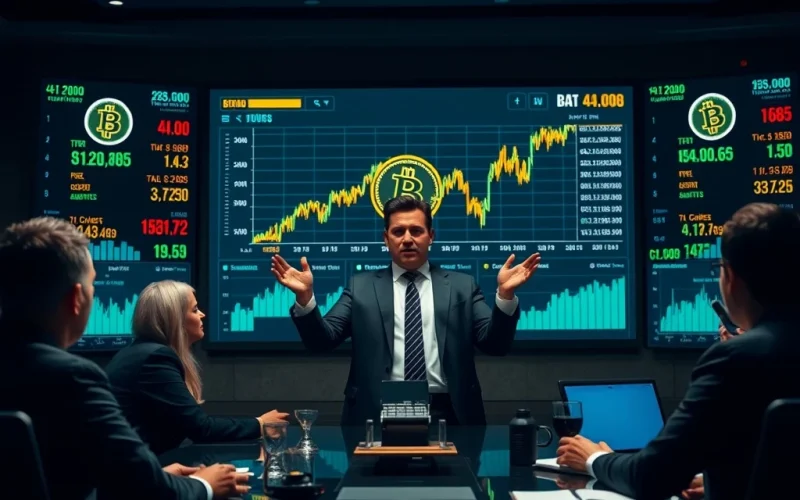 Michael Saylor presenting Bitcoin strategy during crucial Q2 earnings report