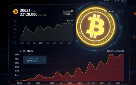 Bitcoin news featuring Strategy's $4.2B capital raise for Bitcoin holdings