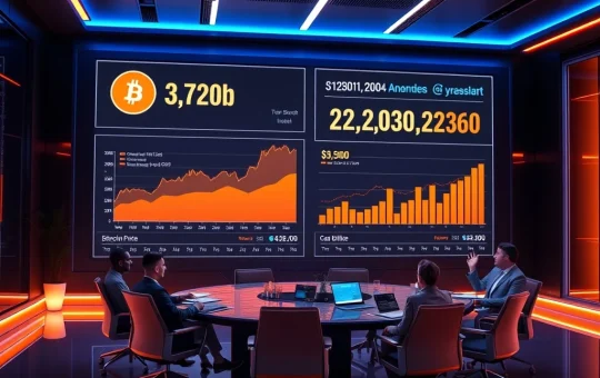 Corporate Bitcoin strategy dashboard showing $2.5B STRC offering impact