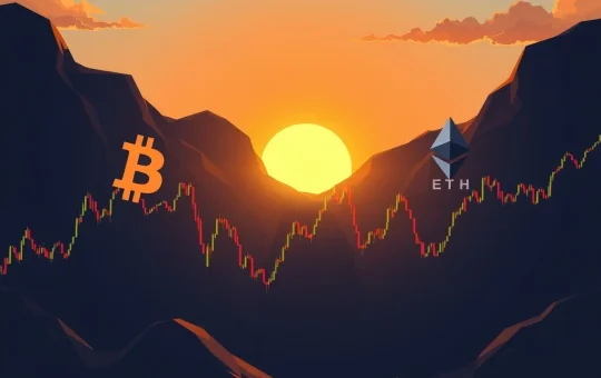 Bitcoin and Ethereum price charts under macro uncertainty during summer consolidation