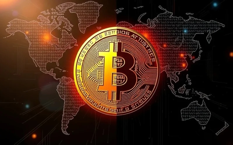 Bitcoin and global trade tensions with Trump's new tariffs