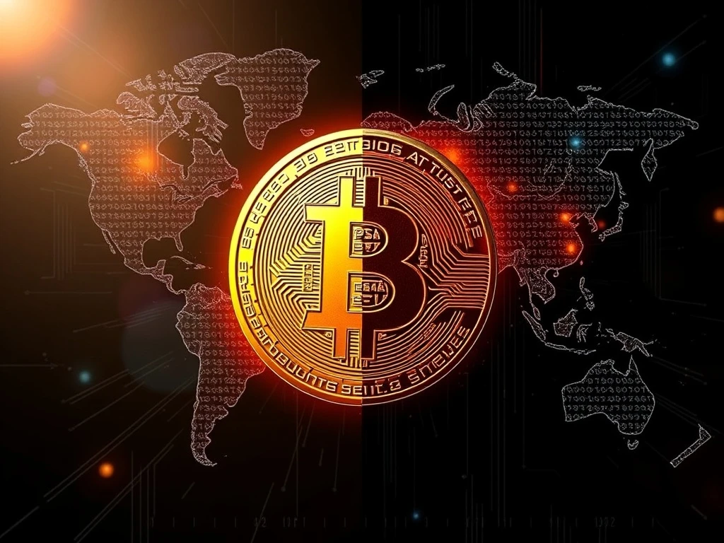 Bitcoin and global trade tensions with Trump's new tariffs