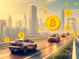 Waymo executive discussing autonomous vehicles at Bitcoin World Disrupt 2025